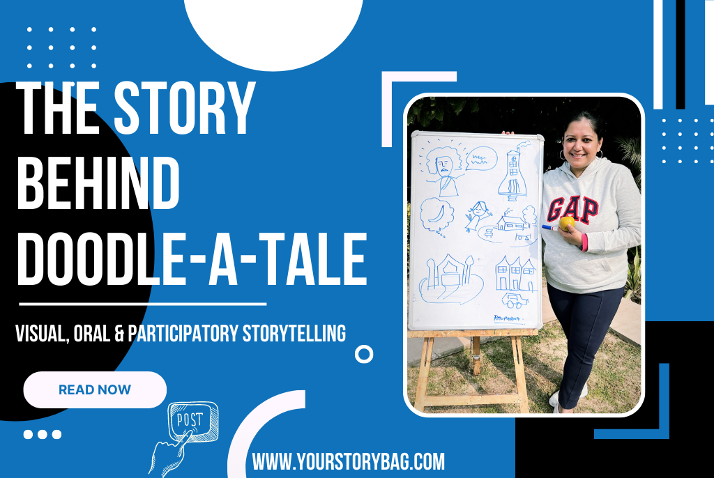 The Story behind Doodle a Tale Blog Cover