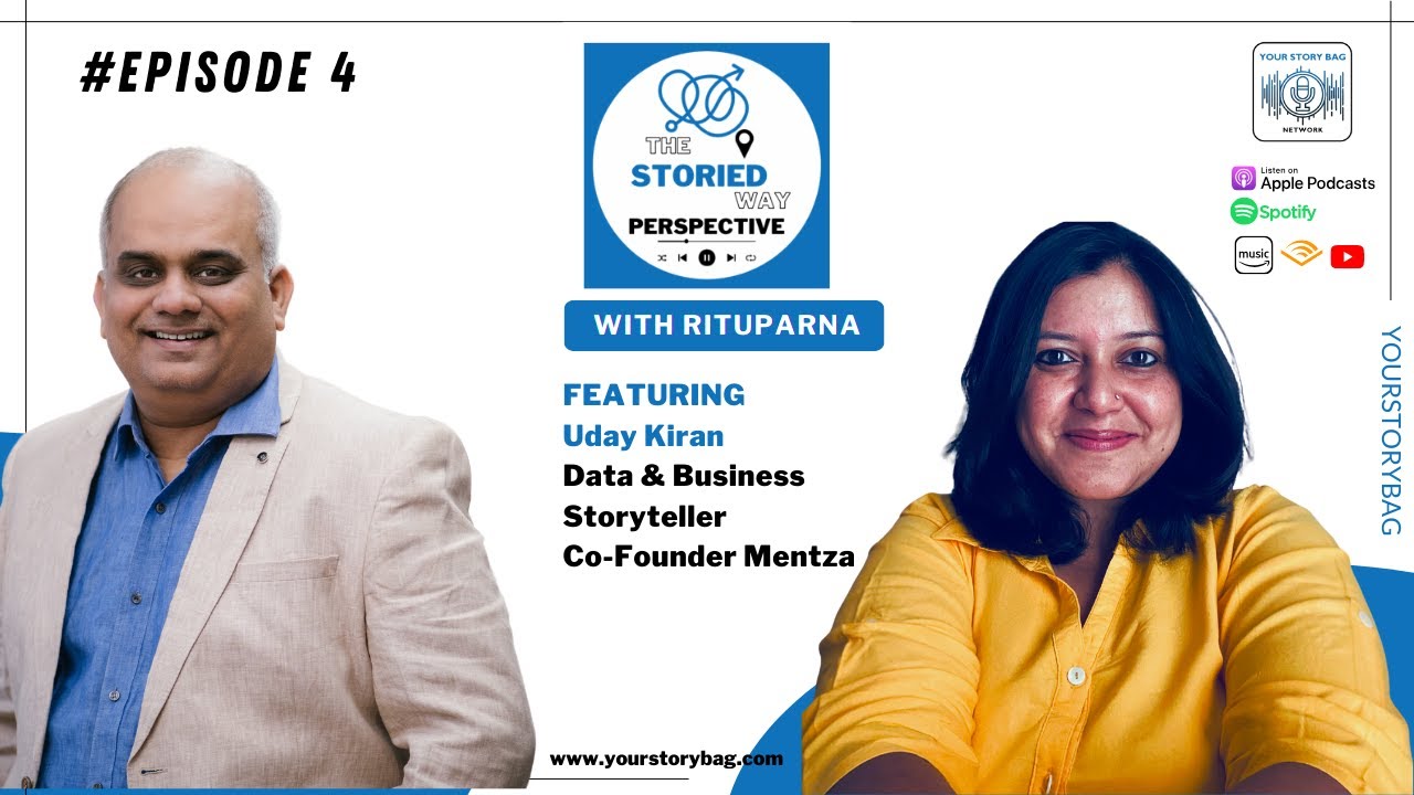 The Storied Way Perspective | Ep 4 | Featuring Uday Kiran, Business & Data Storyteller